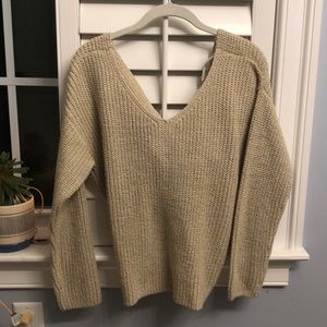 Cream Sweater—XS